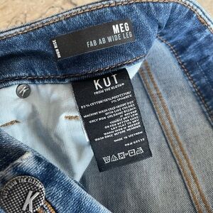 KUT from the Kloth - Meh HR Wide Leg Jeans